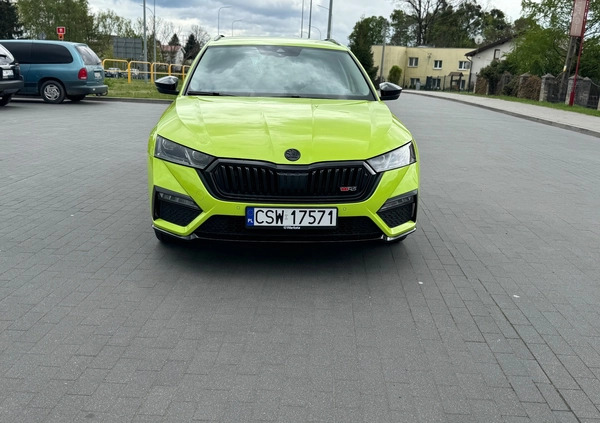 Skoda Octavia cena 95500 przebieg: 35000, rok produkcji 2020 z Mszana Dolna małe 67